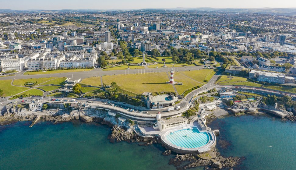 Plymouth Hoe promenade